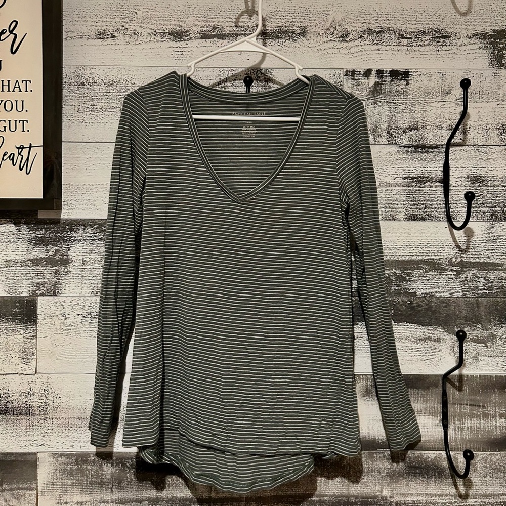 American Eagle soft and sexy striped long sleeve